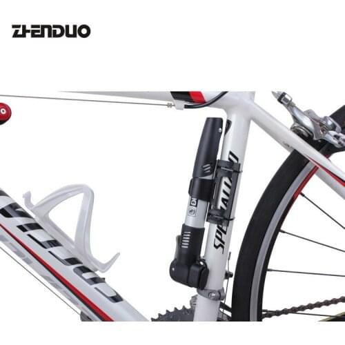 Aluminum Mini Portable Mountain Bike Pump for American and French Bycicle Accessories Cycling Mini Pump