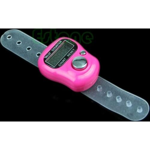 Stitch Marker and Row Counter LCD Electronic Digit Tally Counter 40JA