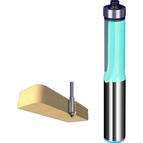 1pcs 1/2*1/2 straght flush trim cutter frazier milling cutter knife wood tool fresa router bit for wood fresa 9348