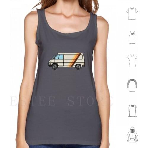 Trafic Van With Stripes : ) Tank Tops Vest Sleeveless