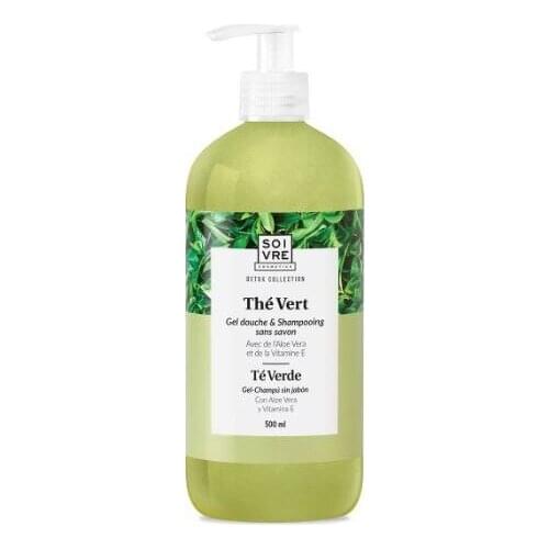 SOIVRE GEL DUCHA & CHAMPU TE VERDE 500ML