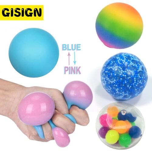 Colorful Fidget Toys Globbles Anti Stress Ball Pressure Child Sticky globbles Ball Soft Stuffed Toys Sensory Figet Squishies Kid