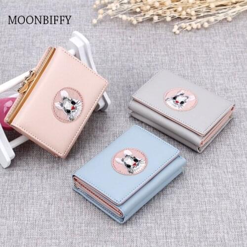 Женские кошельки с застежкой MOONBIFFY China At AliExpress