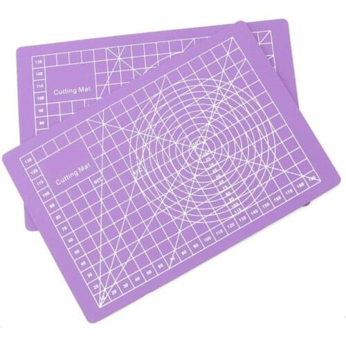NEW 21x15cm A5 Pink Purple Cutting Backing Plate Model Making Engraving Board Writing and Painting DIY Tool