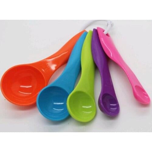 100pcs2015 Direct Selling Kitchen Scales Medidas !!!new Arrival Kitchen Tools 5pcs/set Measuring Spoons Colorful Mini Set
