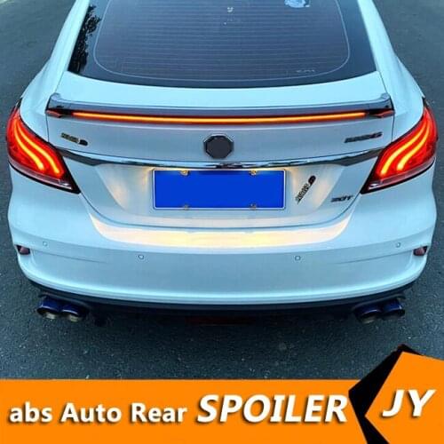For morris garages MG6 Spoiler 2017-2018 lDK ABS Material Car Rear Wing Primer Color Rear Spoiler For MG 6 Spoiler