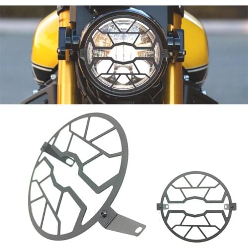 For YAMAHA XSR 700 XSR 900 2016-2021 Motorcycle Accessories Headlight Guard Grille Cover Protector Headlight Bracket Cover