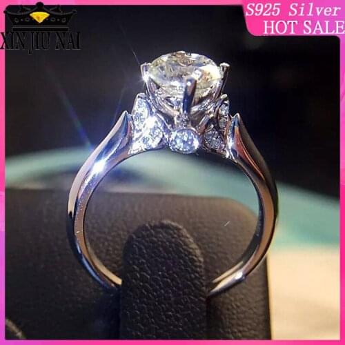 925 sterling silver pairs of swans love witness women anniversary jewelry gift natural stone jewelry diamond rings for women