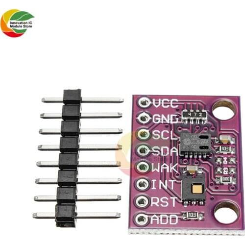 Ziqqucu CO2 CCS811 HDC1080 Carbon Dioxide Temperature And Humidity Sensor VOCs Air quality Monitor Sensor Module Winder Diy