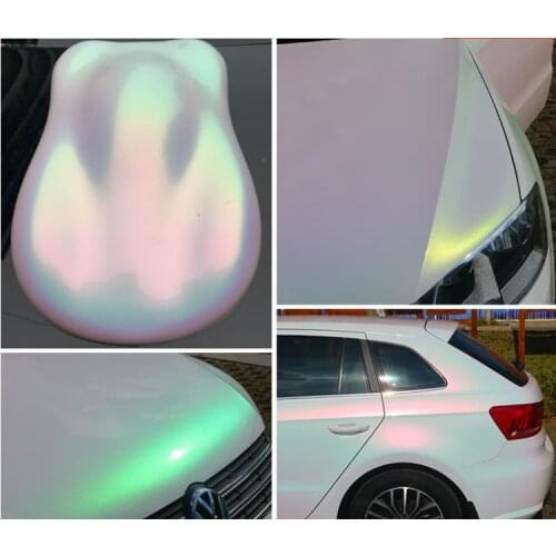 10g /lot Rainbow effect chrome Aurora chameleon Color Shifting automotive paint Pigment