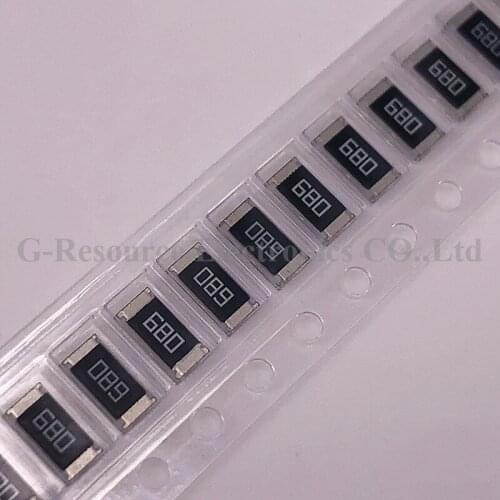Free shipping 100 PCS / lot 2010 5% 68R smd thick film chip resistor