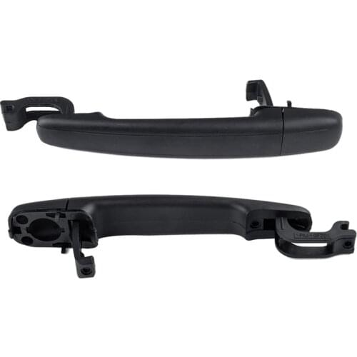 2Pcs Front Door Handles for Peugeot 307 2001 2002 2003 2004 2005 2006 2007 for Citroen C2 2003-2007 C3 2002-2009