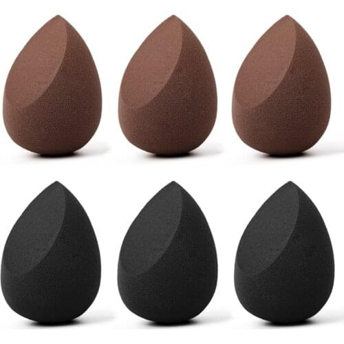 3pcs Water Drop Shape Cosmetic Puff Makeup Sponge Blending Face Liquid Foundation Cream Blending Cosmetic Powder Puff Tools