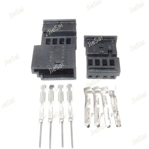 4 Pin 0-1452576-1 968813-1 Central Locking Plug Atmosphere Light Connector Female Male For BMW MG7