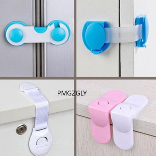 5 PC Lot Children Security Protector Baby Care Multi-function Child Baby Safety Lock Cupboard Cabinet Door Drawer Safety Locks