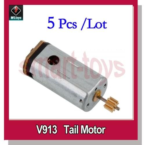 5Pcs V913-34 Tail Motor for V913 Helicopter spare parts