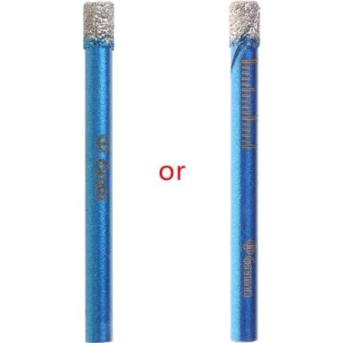 896B Durable Diamond Coated Core Drill Bit Dry Drilling for Glass Marble Granite Quartz Porcelain Ceramics