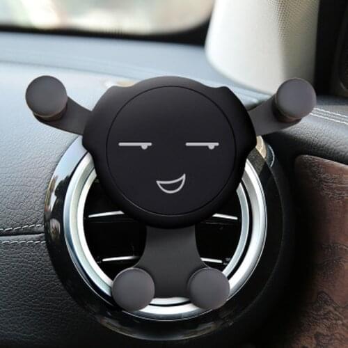 Car Phone Holder In Car for IPhone X 7 Air Vent Mount Stand Universal Smartphone Holder Gravity Cell Support Car Holder