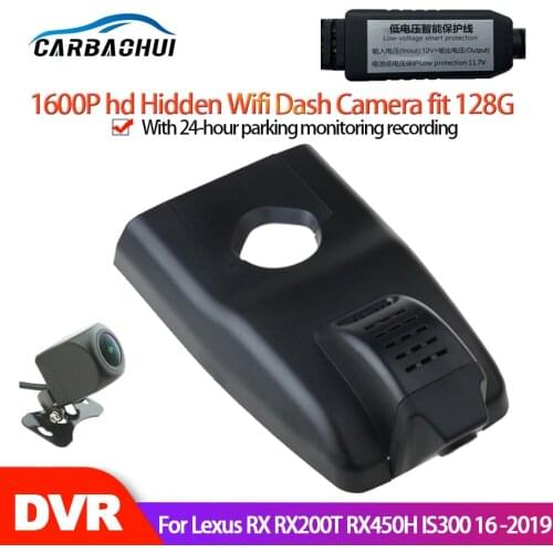 Car Driving Recorder Video Recording Dash Camera For Lexus RX RX200T RX450HL IS300 2016 2017 2018 2019 high quality hd 1600P