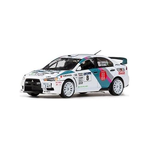 Classic Simulation 1:43 Scale Alloy Diecast EVO Racing Car Model Miniature Exquisite Vehicle Gift Collection Decoration