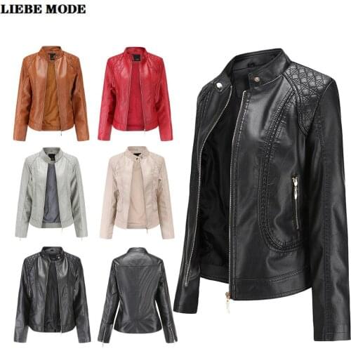 Женские черные бомберы LIEBE MODE China At AliExpress