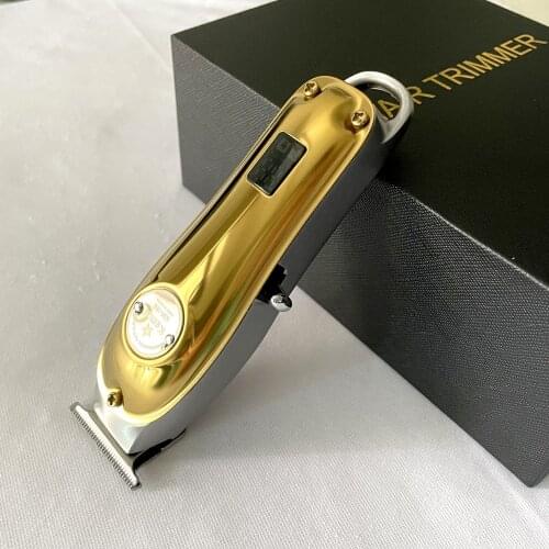 Original Kemei Powerful Metal Housing Professional Hair Clipper Men Electric LCD Barber Hair Trimmer Beard Hair Cutting Machine