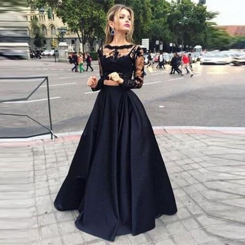 Fashion Black Long Skirt Custom Made A Line Floor Length Maxi Skirt New Arrival Autumn Winter Skirts Women Unique Party Skirt