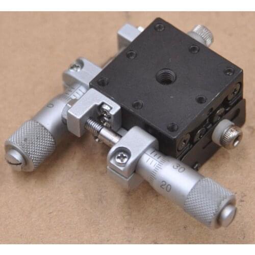 XY axis TSD-252S Sigma optical mobile tuning manual high precision micrometer drive sliding table steel 25 * 25mm