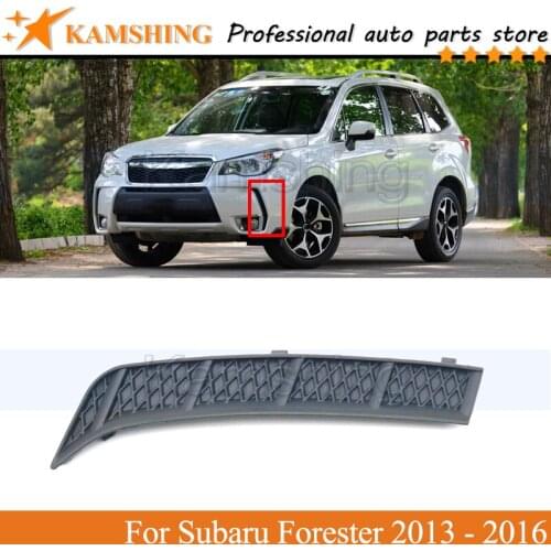 Kamshing Front Bumper Fog light Trim Grille For Subaru Forester 2013 - 2016 Front bumper grille