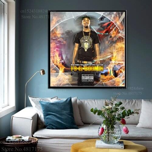 Metro Boomin Poster Rapper Singer Music Album Not All Heroes Perfect Timing Canvas Painting Wall Art Poster and Print Home Decor