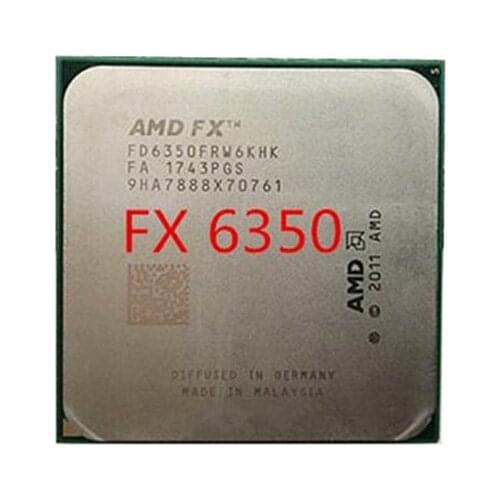 Free shipping AMD FX 6350 Six Core 3.9GHz Desktop PC Socket AM3+ CPU Processor