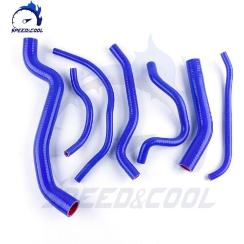 Motorcycle Silicone Radiator Coolant Hose Kit For 06 07 08 09 10 Yamaha FZ1 FZ-1 High Performance Pressure Temperature