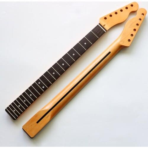 Best Canada Maple 22 Frets Electric Guitar Neck Replacement Rosewood fingerboard 1pc