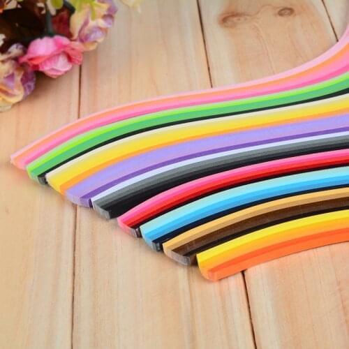 100pcs Stripes Quilling Origami Paper DIY Tool Hanmade Gift Create B99