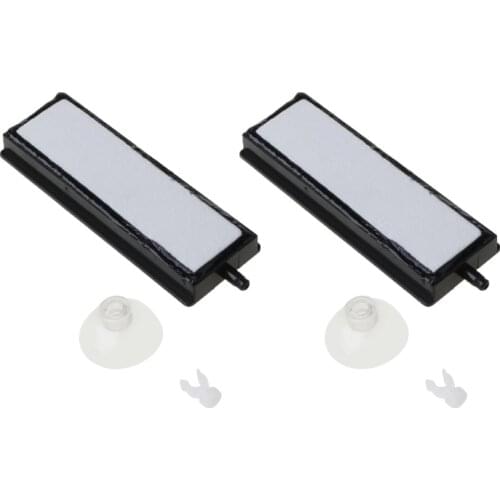 2 Pcs Aquarium Nano Aeration Air Stone Bar Micro Bubble Diffuser for Fish Tank