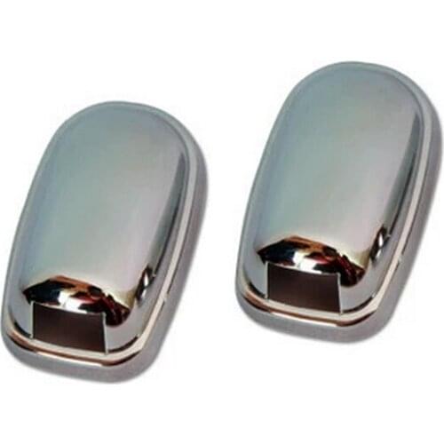 ABS chrome trim water spray nozzle spray paillette decoration light bar case for Ford Focus 2 Focus 3 Kuga Ecosport Fiesta