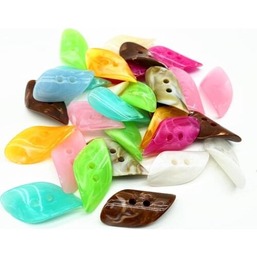 10 pcs 2 Hole Imitation Natural Stone Acrylic Beads Clouds Effect Beads For Jewelry Makeing Bracelet necklace DIY Accessory