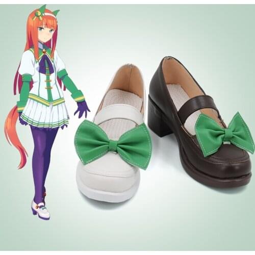 Anime Umamusume: Pretty Derby Silence Suzuka Cosplay Shoes Halloween Carnival Fancy Party Cosplay Props Toys Birthday Gifts