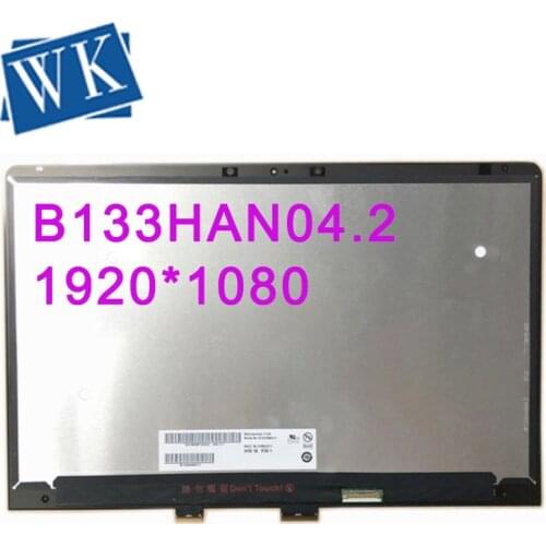 B133HAN04.2 13.3 inch LCD SCREEN Touch Screen Digitizer Assembly For ASUS ZenBook UX370UA UX370 Laptop Lcd Screen 1920*1080 IPS