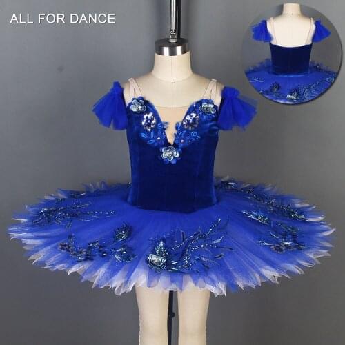 Blue Bird ballet tutu Pre-professional ballet dance costumes pancake tutu classical ballet tutu dance costumes ballet tutu
