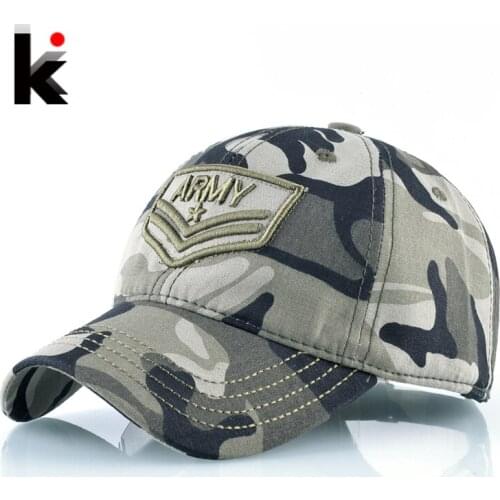 Camouflage Snapback Baseball Caps For Men And Women ARMY Embroidery Tactical Hats Outdoor Sports Cotton Bones Camo Hat Casquette