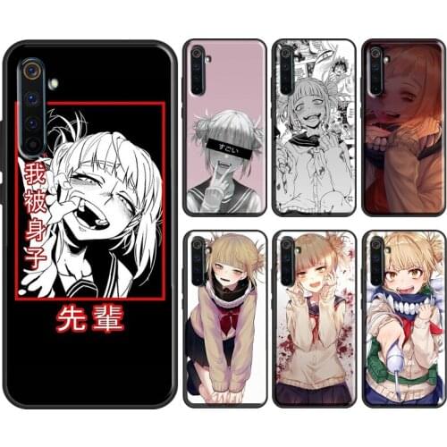 Toga Himiko My Hero Academia For OnePlus 9 Pro 8 7T 8T Nord Case For OPPO Realme 8 Pro X2 6 7 Pro GT Neo C3 C21 Cover