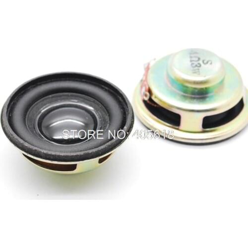 Good quality!! 4pcs 4Ohm Dia 40MM Electric Speaker 3W 4R rubber edge horn Acoustic Components