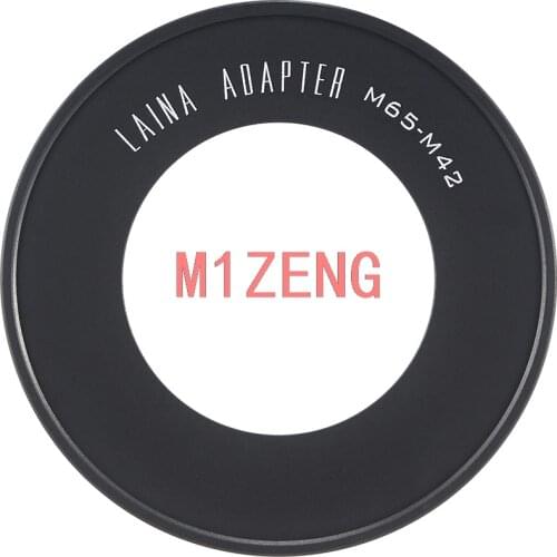 M65/M58/M52 Female lens to M42 x1mm male Thread lens Filter Ring Adapter for camera focusing helicoids m65-m42 m58-m42 m52-m42