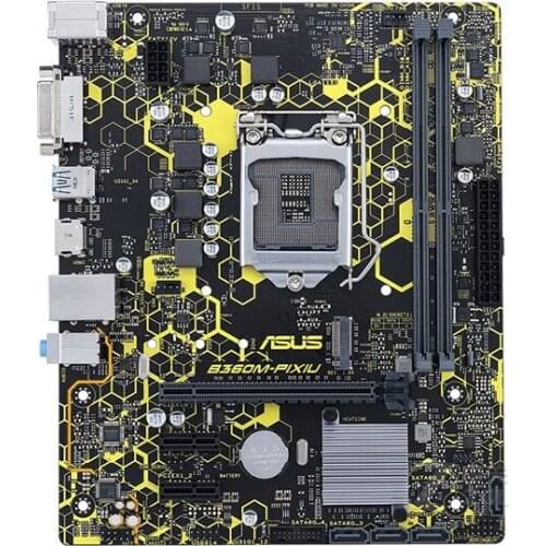 For ASUS B360M-PIXIU B360 original motherboard LGA 1151 DDR4 32GB USB3.0 SATA III Micro ATX Used Desktop motherboard