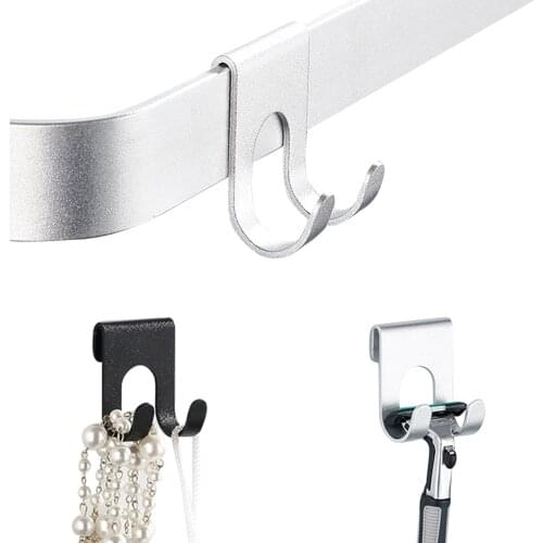 Metal Hook Household Wall-Mounted Pothook Coat Hanger Storage Rack for Bathroom Kitchen Sitting Room Beautiful Good Quality