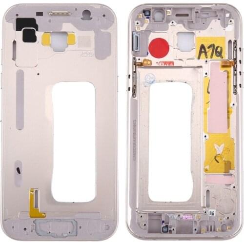 OEM Middle Housing Frame With Power Volume Buttons Flex Cable For Samsung Galaxy A5 2017 SM-A520F Blue Black Gold Pink Color