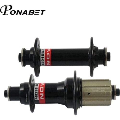 Ponabet 285g only Novatec A291SB-SL F482SB-SL/F582SB-SL hub 20/24 holes road/racing bike hub black/red color Q/R included