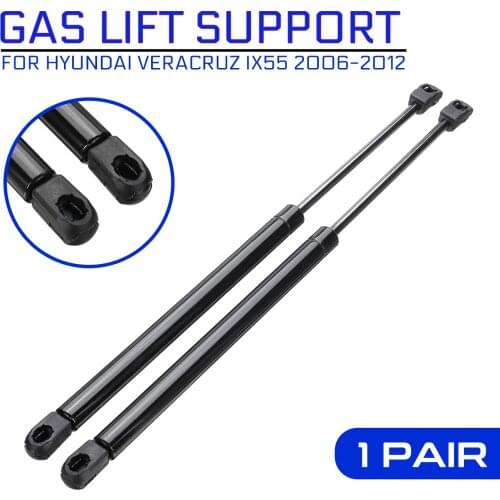 Struts Bars 1Pair Car Front Bonnet Hood Modify Gas Lift Support Shock Damper Car Accessories For Hyundai Veracruz ix55 2006-2012