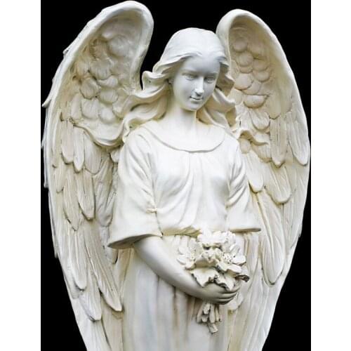 SALES 79CM LANDMARKS STATUE OF LIBERTY BUST ANGEL STATUE CONTINENTAL HOME DECORATION RESIN ART&CRAFT GIFT L2161